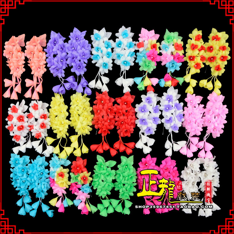 源城小姐鬓花头饰小花头花 好六朵