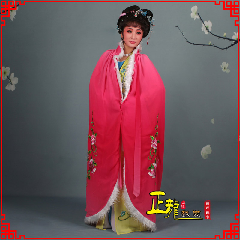 源城小花旦绣花斗篷 花旦披风