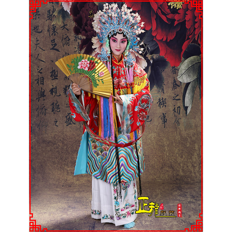 源城凤袍杨贵妃贵妃醉酒 软绉团凤女蟒