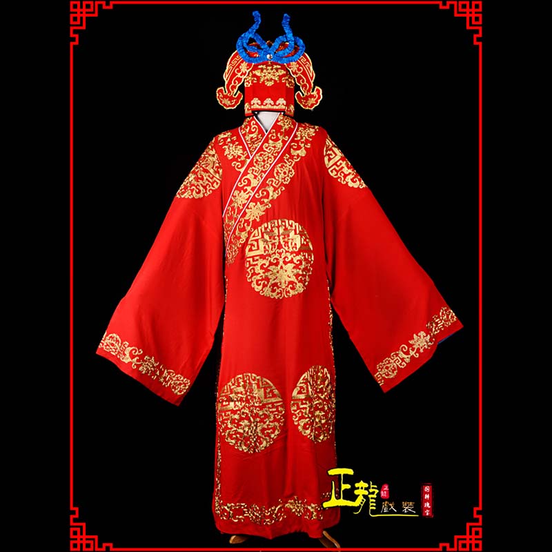 源城武生服装软绉全金武生衣
